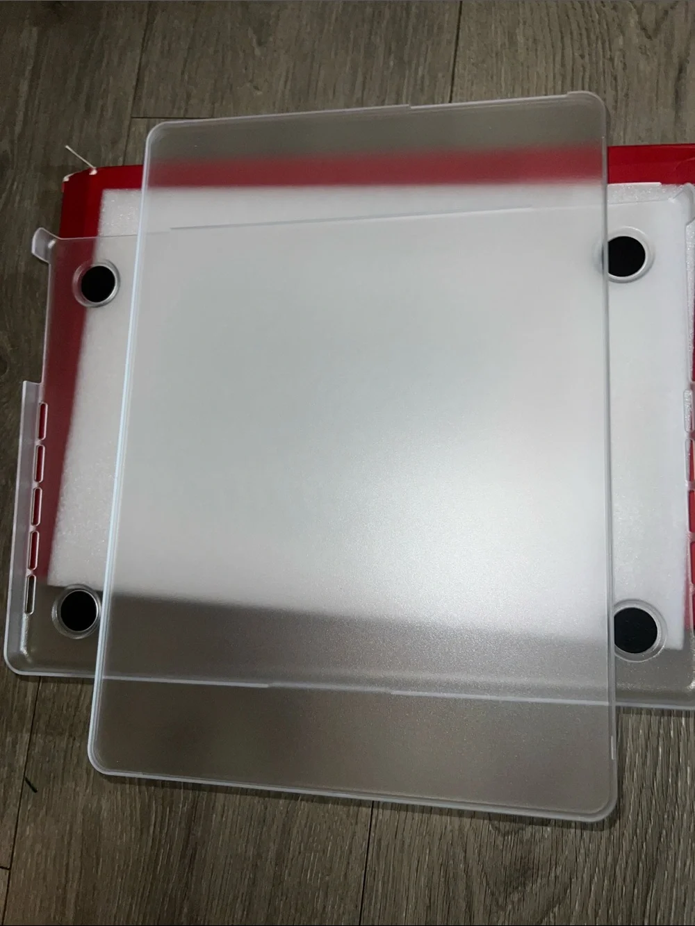 Clear Matte Macbook Cover- Hard Shell